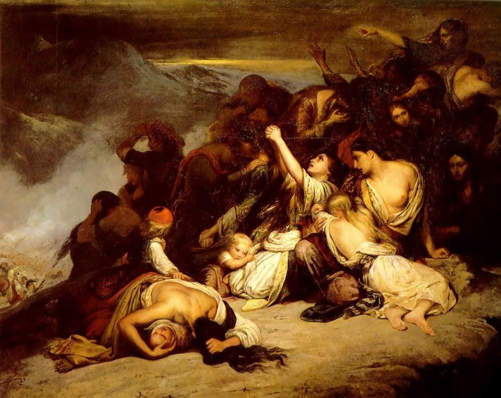 Οι Σουλιώτισσες από Ary Scheffer (1827)