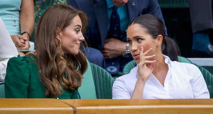 Kate Middleton and Meghan Markle