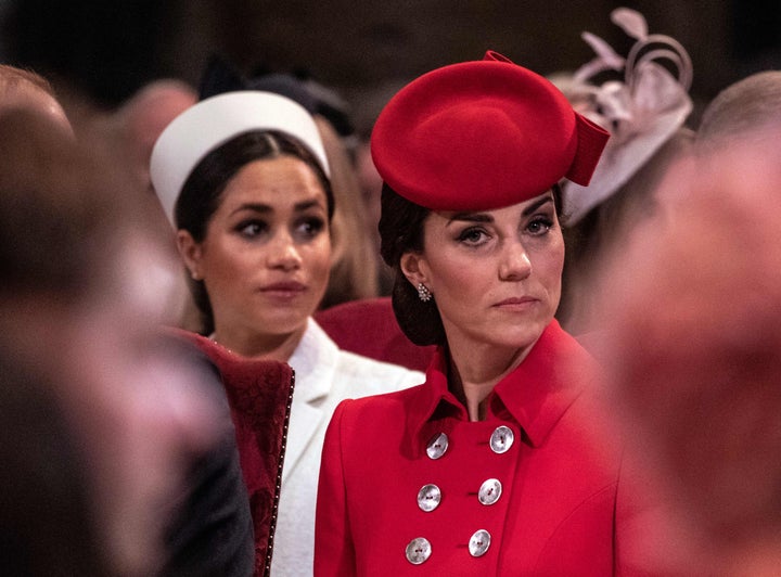 Meghan Markle y Kate Middleton en el Día de la Commonwealth de 2019.