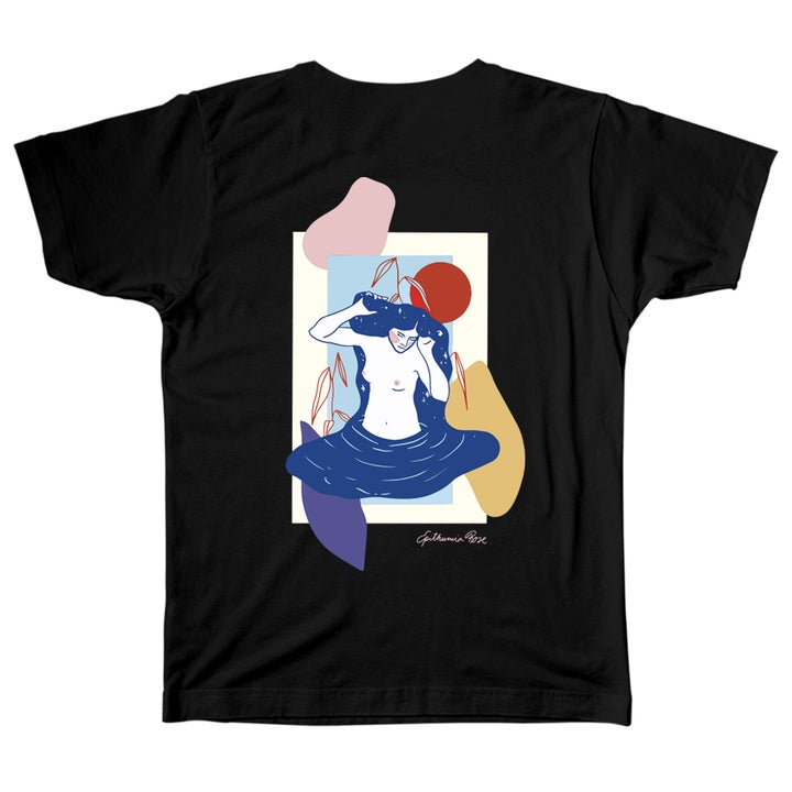 Le t-shirt de la capsule <i>Midnight Mistress</i> entre Le Cartel et Epithumia Rose au profit de la Mission Old Brewery.