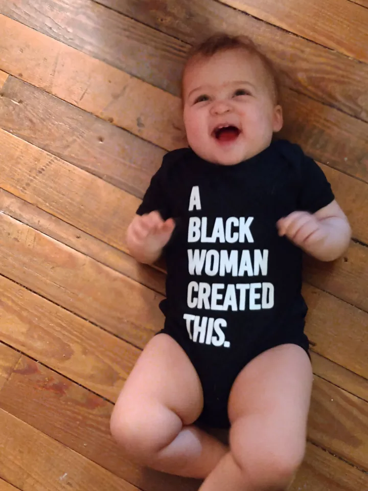 White woman having a black baby