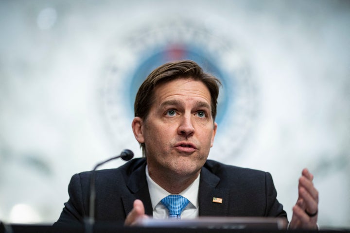 U.S. Sen. Ben Sasse (R-NE) speaks during Attorney General nominee Merrick Garland's confirmation hearing before the Senate Judiciary Committee in the Hart Senate Office Building on Feb. 22, 2021 in Washington, D.C.