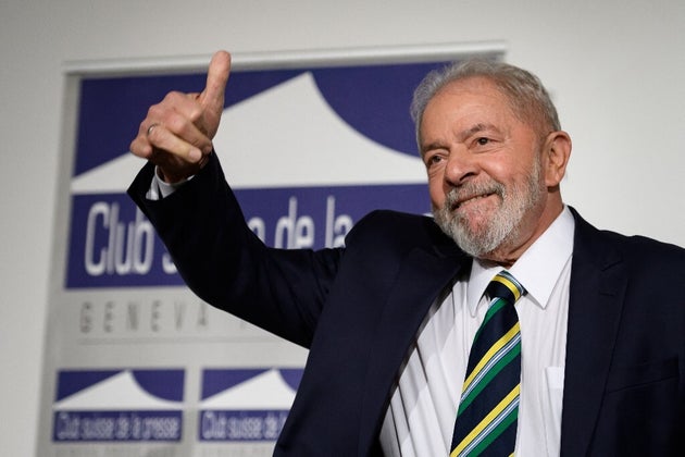 Au BrÃ©sil, Lula redevient Ã©ligible Ã  la prÃ©sidentielle de 2022 (photo du 6 mars 2020 Ã 