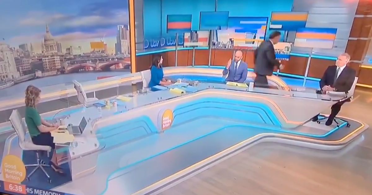 Piers Morgan Storms Off Good Morning Britain After Heated Meghan Debate With Weather Presenter Alex Beresford News Dome