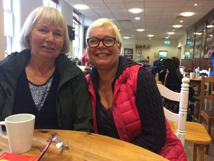 Jackie Hammerton and her mum