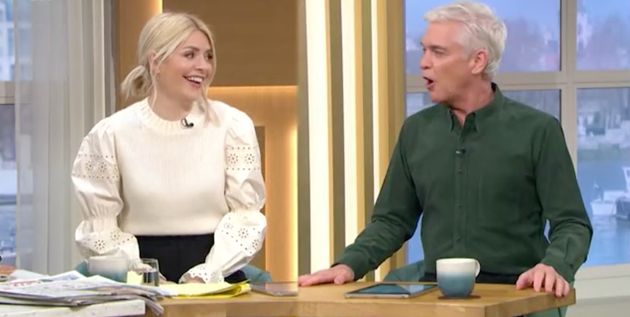 Holly Willoughby and Phillip Schofield