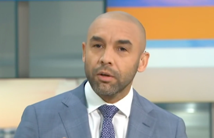 Alex Beresford on Good Morning Britain