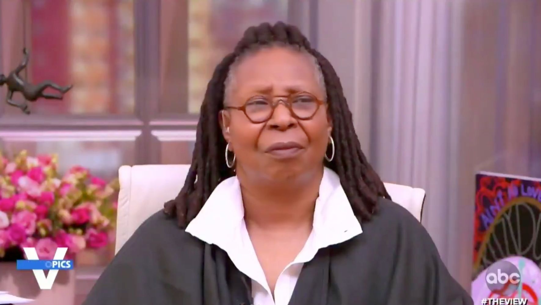 Whoopi Goldberg goes viral because of the one-word reaction to Meghan McCain Rant
