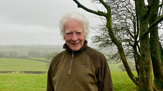 Professor John Adams, a resident of the English village Butcombe, is campaigning against the expansion of nearby Bristol Airport.