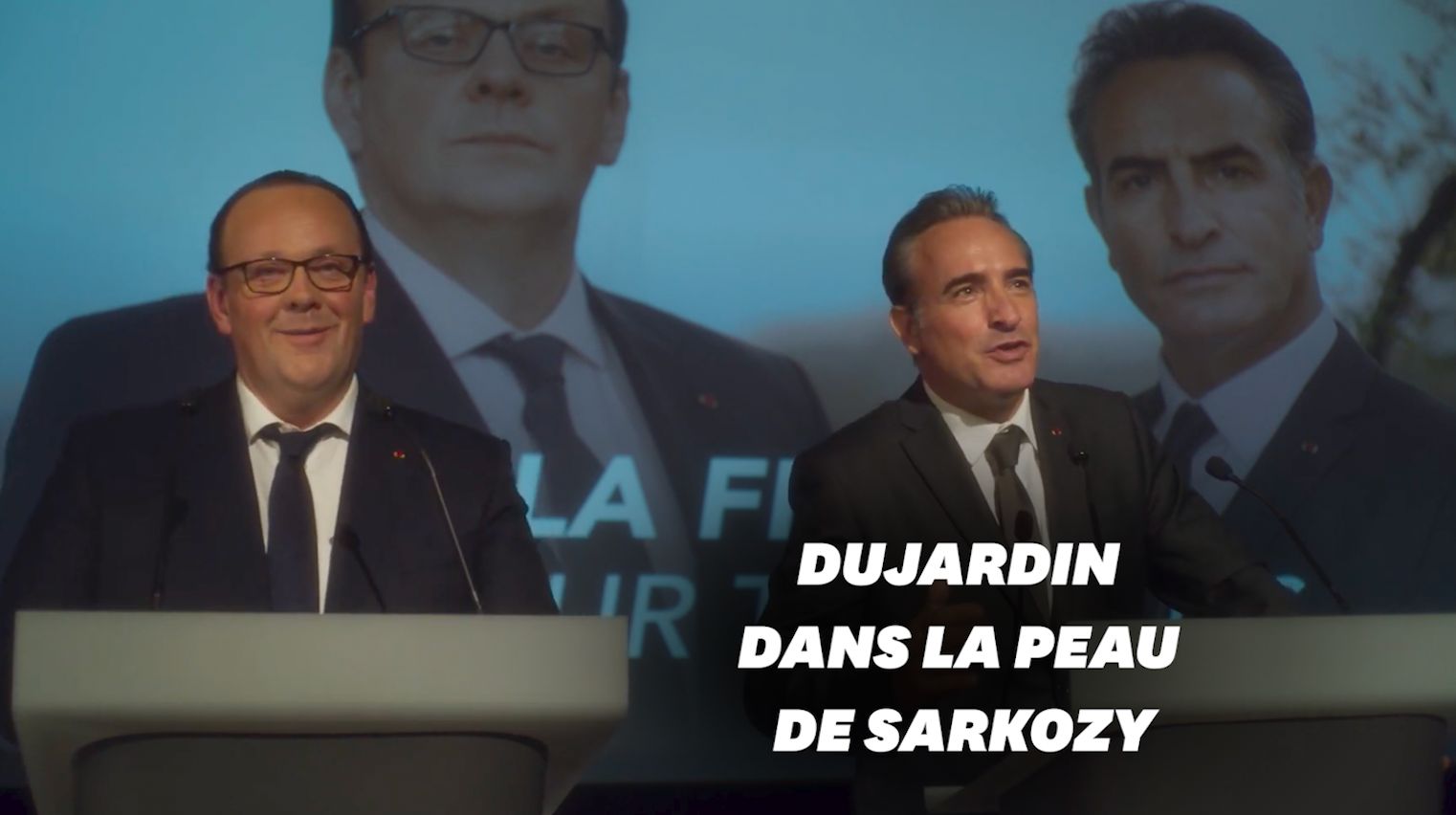 Dans le teaser de "Présidents", François Hollande et Nicolas Sarkozy se querellent