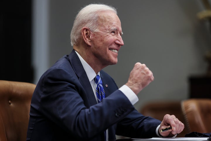 President Joe Biden signed a nearly $1.9 trillion coronavirus relief package into law on Thursday.