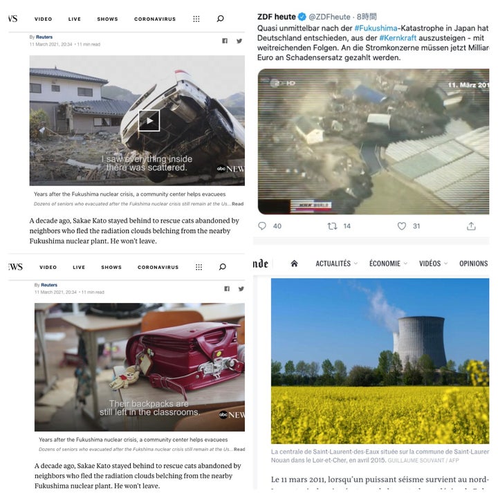 海外メディアが伝えた東日本大震災10年 津波や福島原発事故が世界にもたらしたもの ハフポスト 海外メディアが伝えた東日本大震災10年 津波や福島原発事故が世界にもたらしたもの ハフポスト