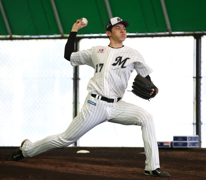 千葉ロッテ・佐々木朗希投手