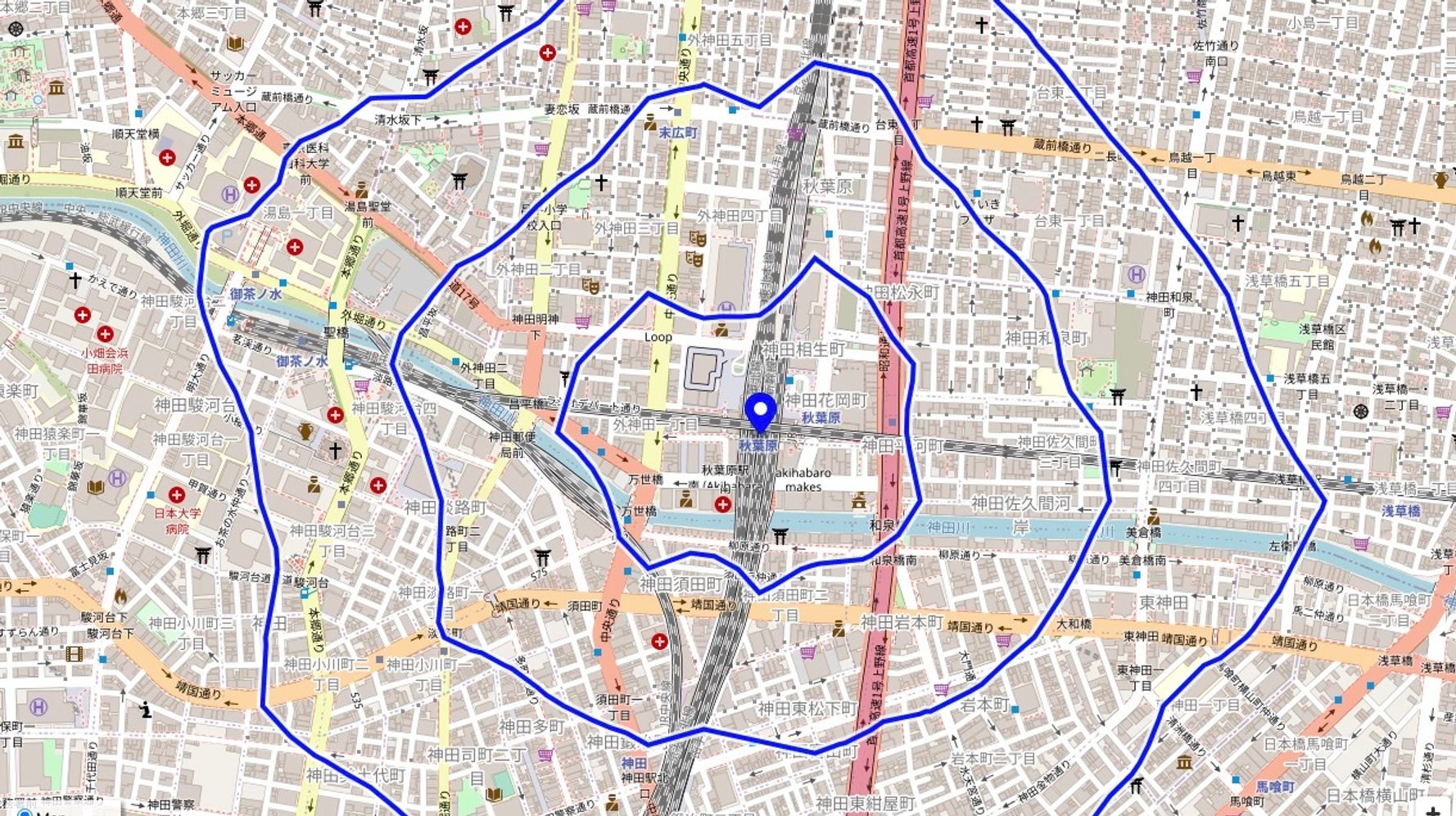 5分 10分 15分で行ける範囲が分かる地図サイト 15cities が便利すぎる ハフポスト