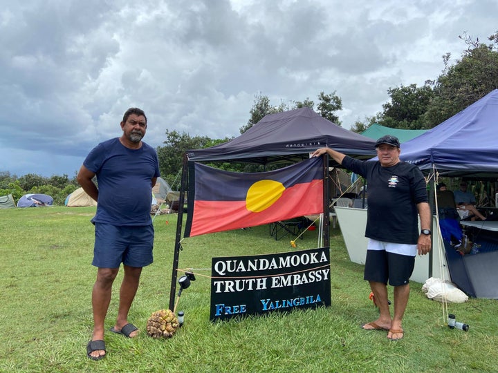 The Quandamooka Truth Embassy at Mulumba (Point Lookout)