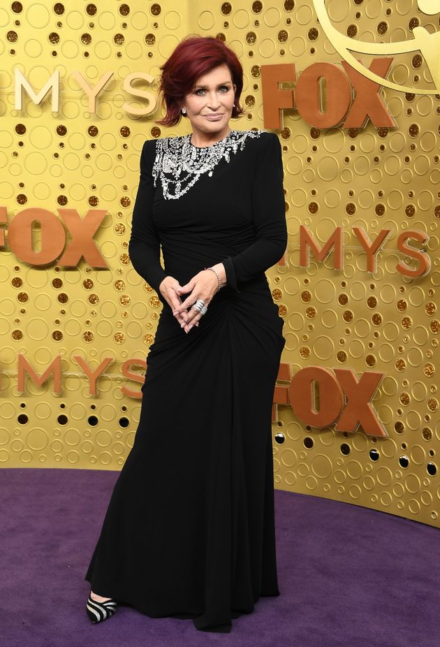 Sharon Osbourne pictured in 2019