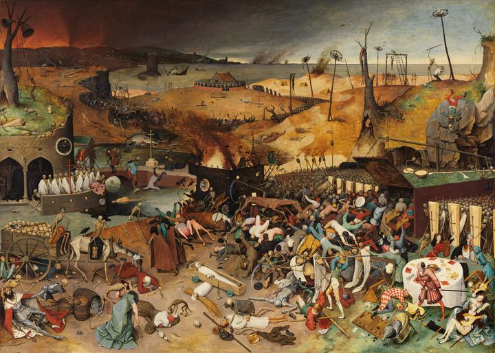 "Ο θρίαμβος του Θανάτου" πίνακας του Πέτερ Μπρύγκελ του πρεσβύτερου.