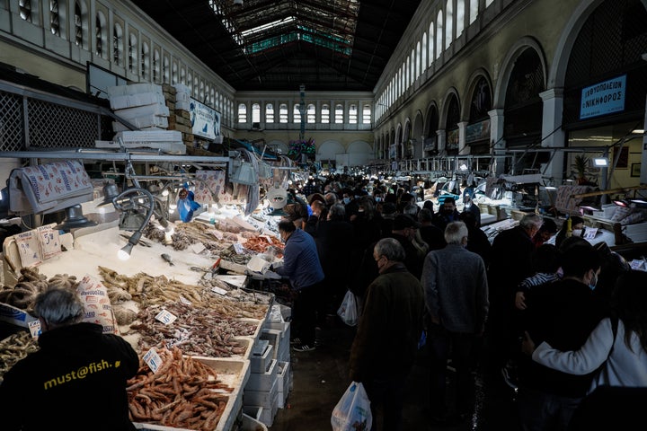 Σημερινή εικόνα από τη Βαρβάκειο