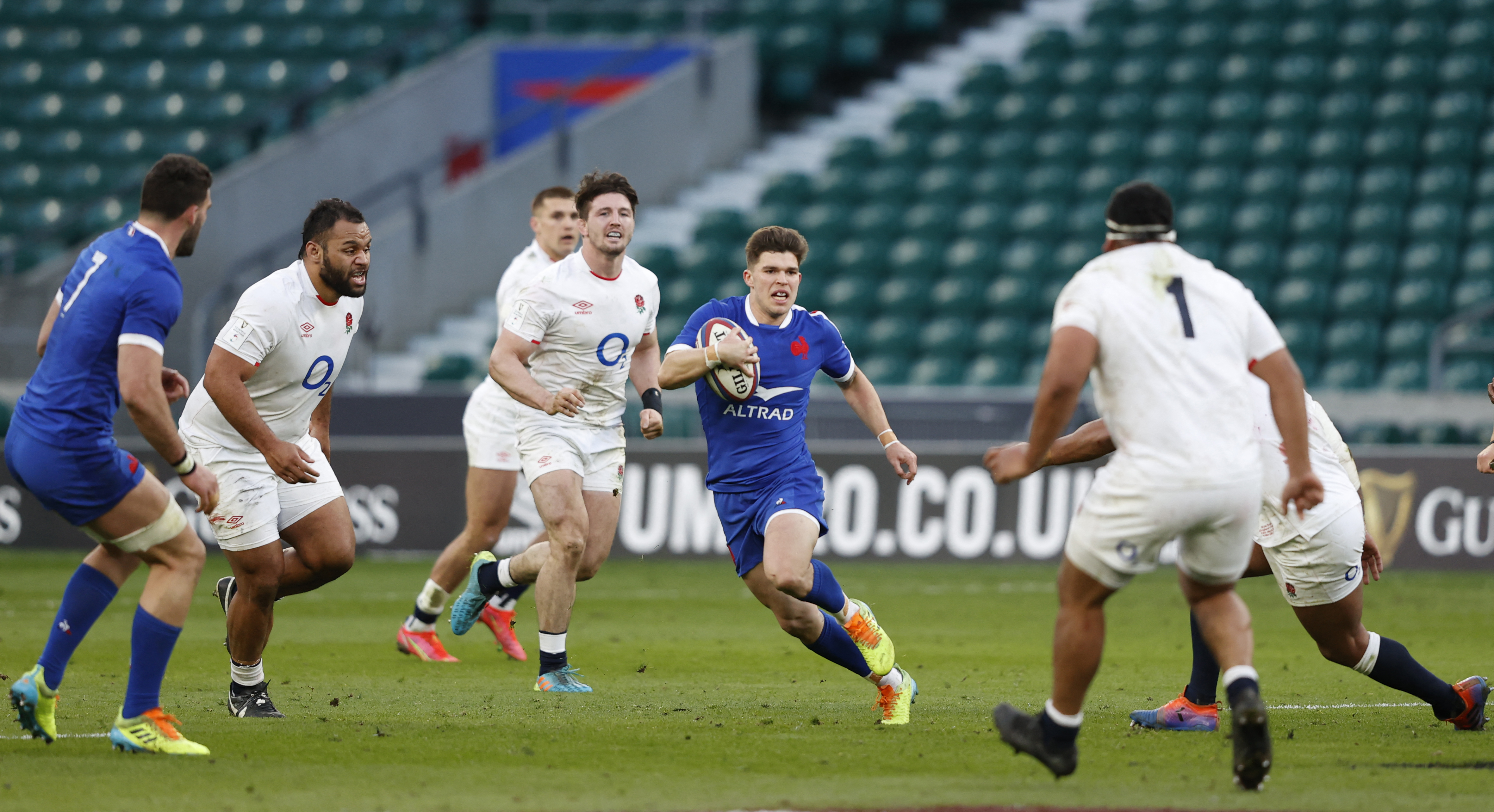 Le XV de France battu par l'Angleterre dans le Tournoi des 6 nations