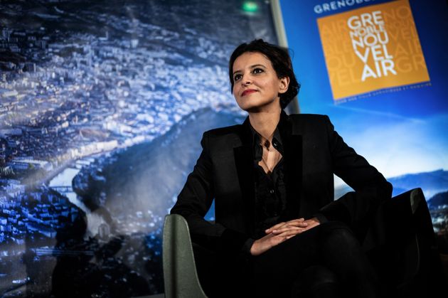 Najat Vallaud-Belkacem, ici photographiée à Grenoble en février 2020, ambitionne de mener les socialistes à la présidence de la région Auvergne-Rhône-Alpes.