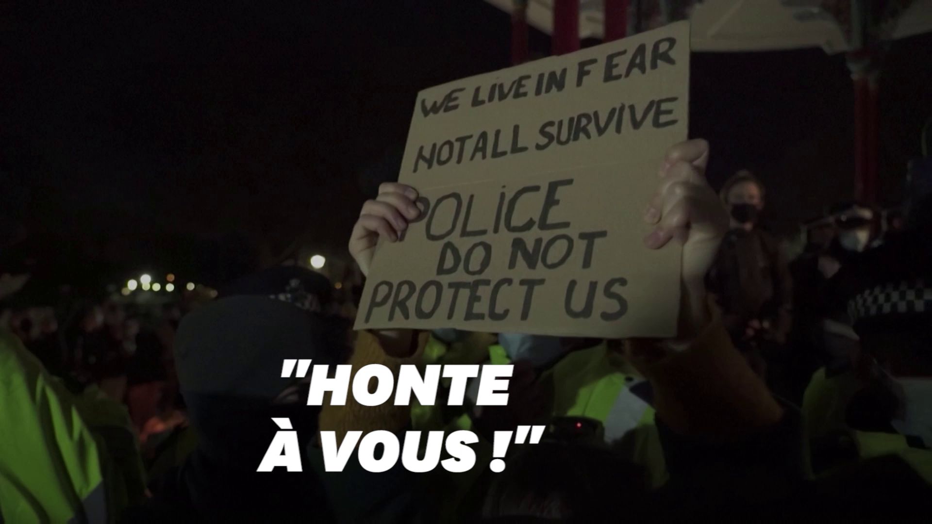 Tensions à Londres lors d'un hommage non autorisé à Sarah Everard