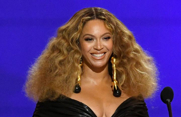 Beyoncé at the Grammy Awards at the Los Angeles Convention Center on March 14 in Los Angeles.