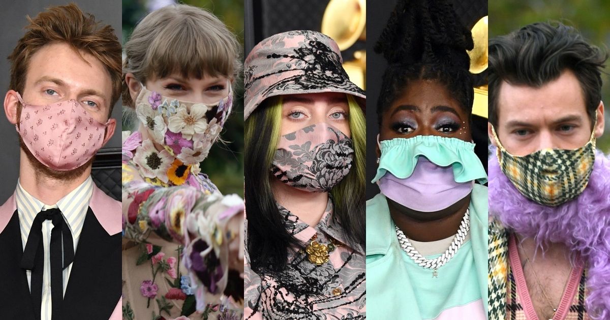 アーティストたちのマスクが、かわいすぎる。「グラミー賞」2021年【画像集】