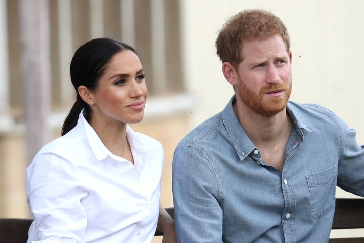 Los duques de Sussex, fotografiados en su gira por Australia en octubre de 2018.
