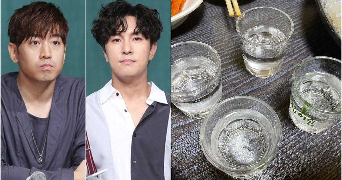 “We are trying to find a solution” Shinhwa Eric and Kim Dong-wan, who had a’conflict’ in the group, released four pictures of soju glasses.
