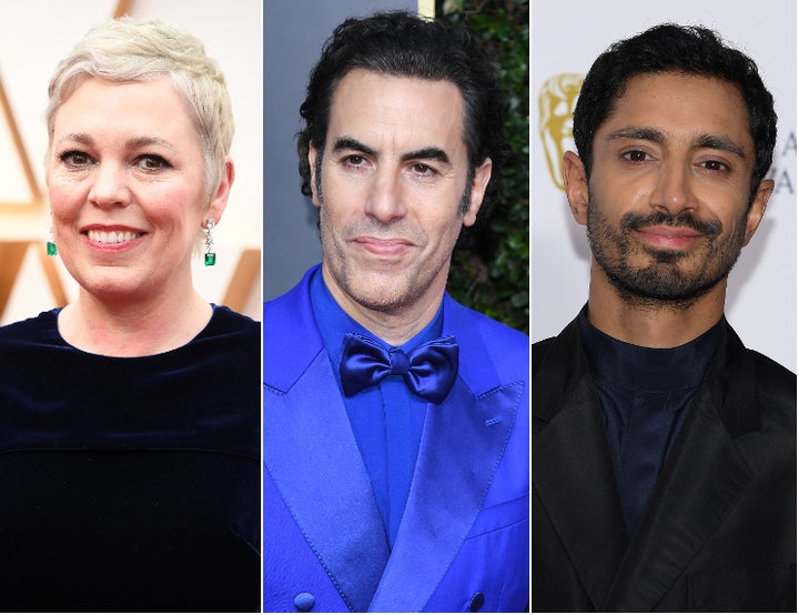 Olivia Colman, Sacha Baron Cohen and Riz Ahmed have all received Oscar nominations this year