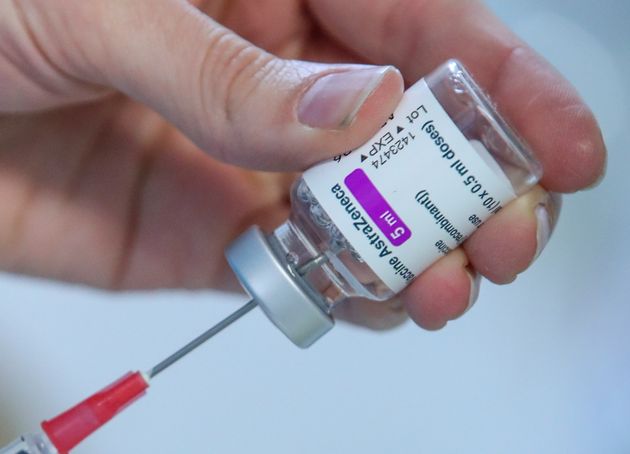 Une dose de vaccin AstraZeneca, en Belgique le 21 mars 2021