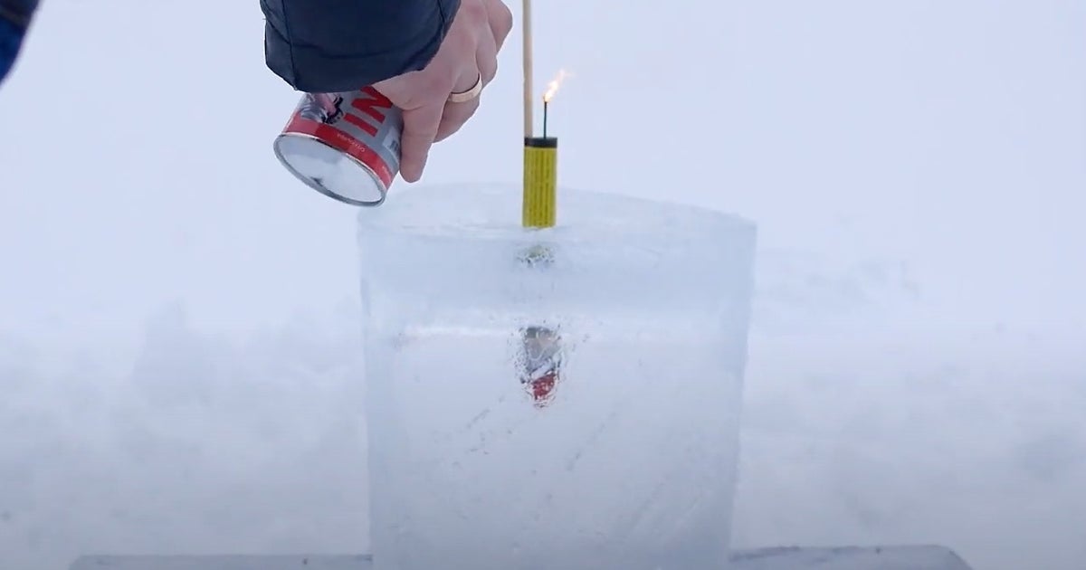 Fireworks Encased In Ice And Snow Deliver Wild Frozen Explosions ...