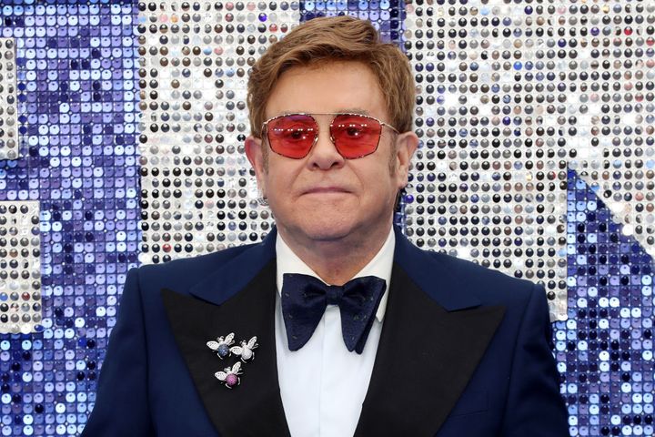 Sir Elton John attends the Rocketman UK premiere