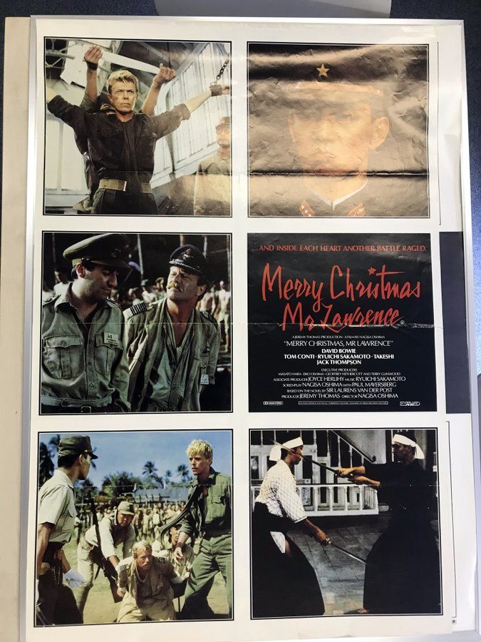 盗まれた『戦場のメリークリスマス』のポスター
