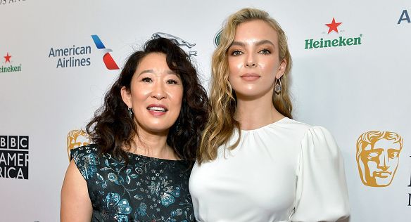 Les actrices Sandra Oh and Jodie