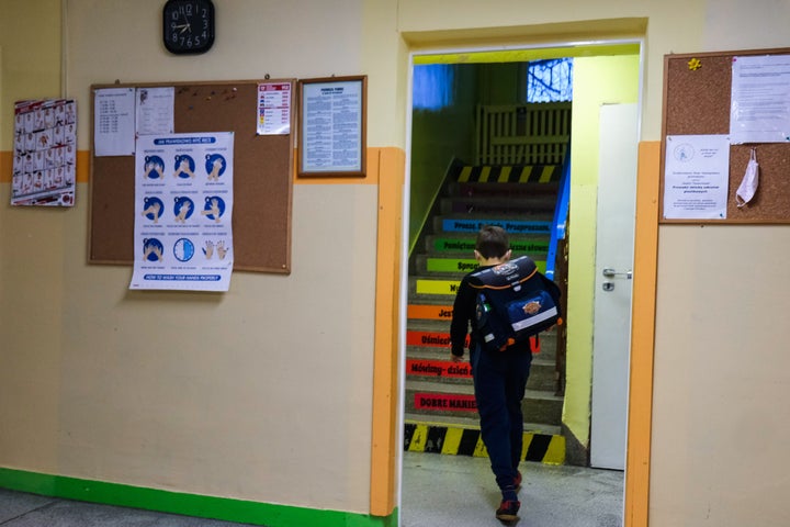 Imagen de archivo de un colegio.