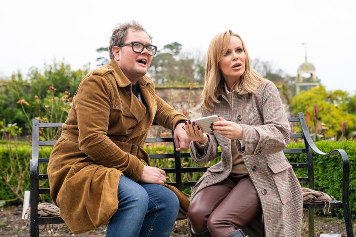 Alan is teaming up with Amanda Holden on DNA Journey