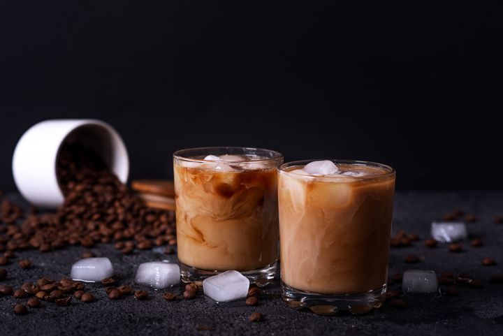 The caramel syrup in your caramel macchiato contributes a significant amount of sugar and calories.