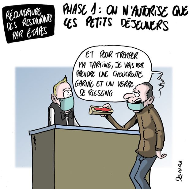 Ce que vous risquez de commander quand les restaurants vont rouvrir.