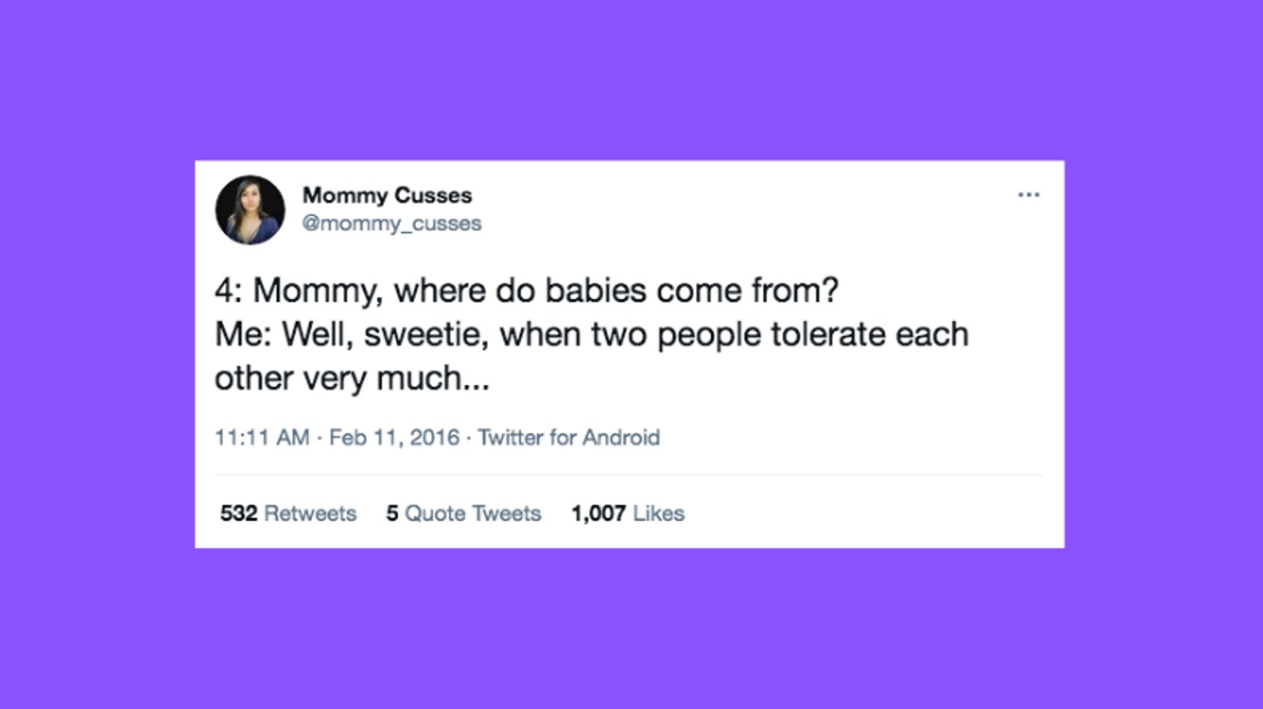 Tweets About Parents' Responses To 'Where Do Babies Come From?' | HuffPost  Life