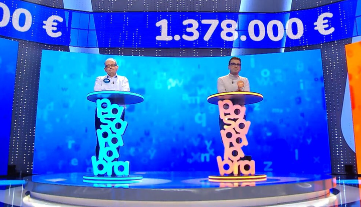 Javier y Pablo en Pasapalabra.