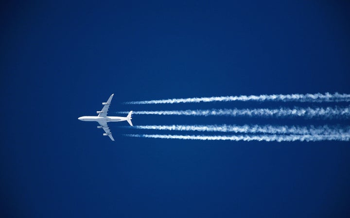 Planes contrails are believed to have a potentially significant warming impact.&nbsp;