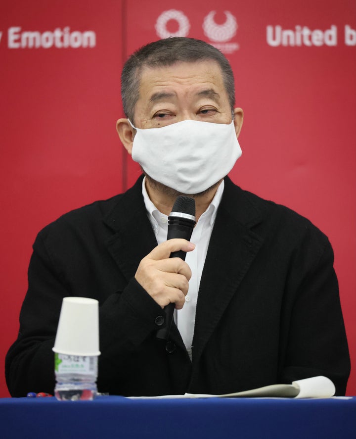 東京五輪・パラリンピックの開閉会式について記者会見するクリエーティブディレクターの佐々木宏氏(2020年12月)