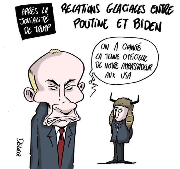 Brutal refroidissement climatique entre Joe Biden et Vladimir Poutine.