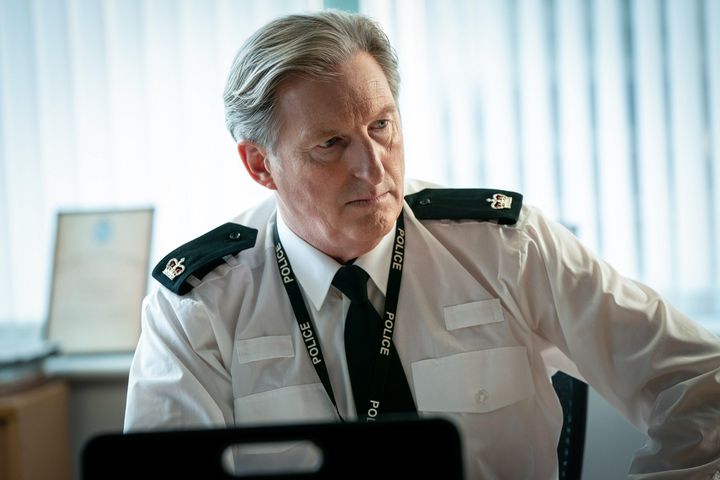 Adrian Dunbar as Superintendent Ted Hastings