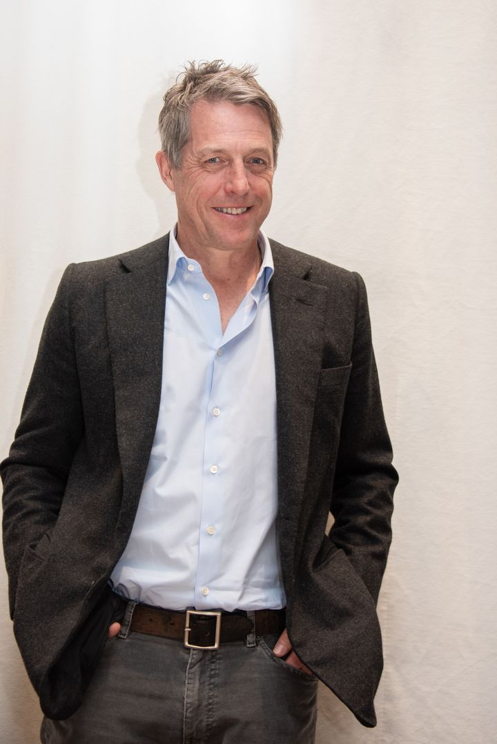 Hugh at a press event for The Undoing in March 2020
