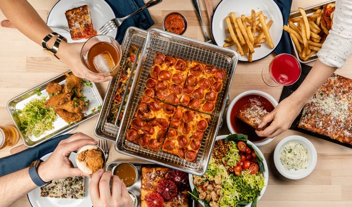 Detroit-style pizza from <a href="https://squarepieguys.com/" target="_blank" rel="noopener noreferrer">Square Pie Guys </a>in San Francisco.