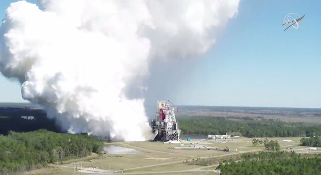 La Nasa réussit le dernier test de sa fusée SLS pour la Lune