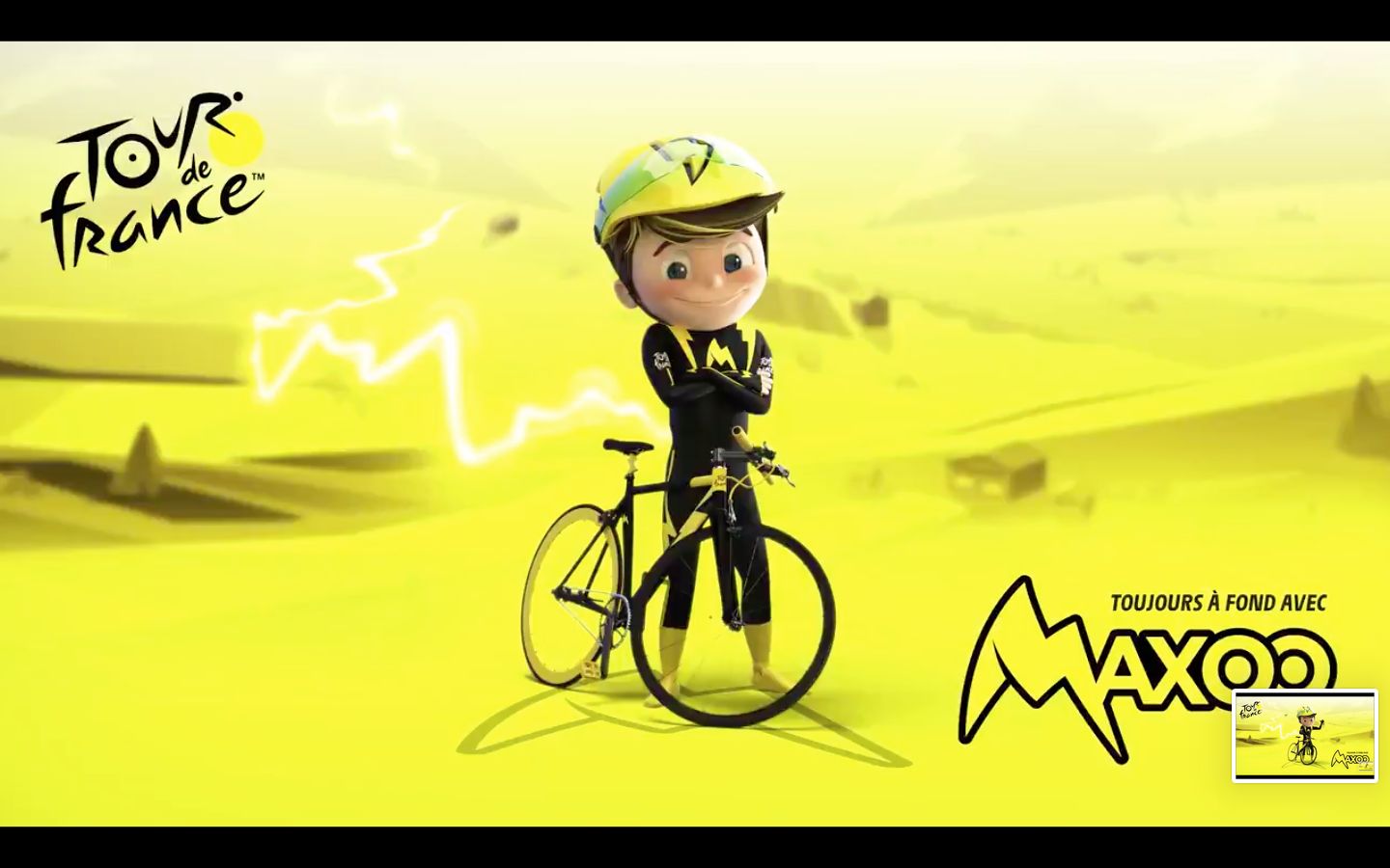 Maxoo, nouvelle mascotte du Tour de France pour 2021