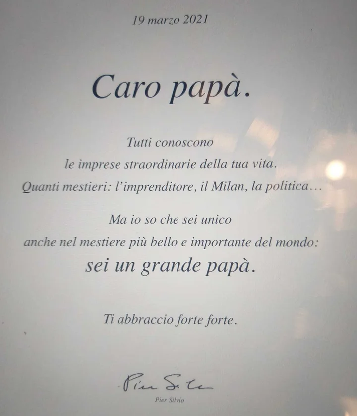 Festa Del Papa Gli Auguri Inconsueti Di Pier Silvio Berlusconi L Huffpost Festa Del Papa Gli Auguri Inconsueti Di Pier Silvio Berlusconi L Huffpost